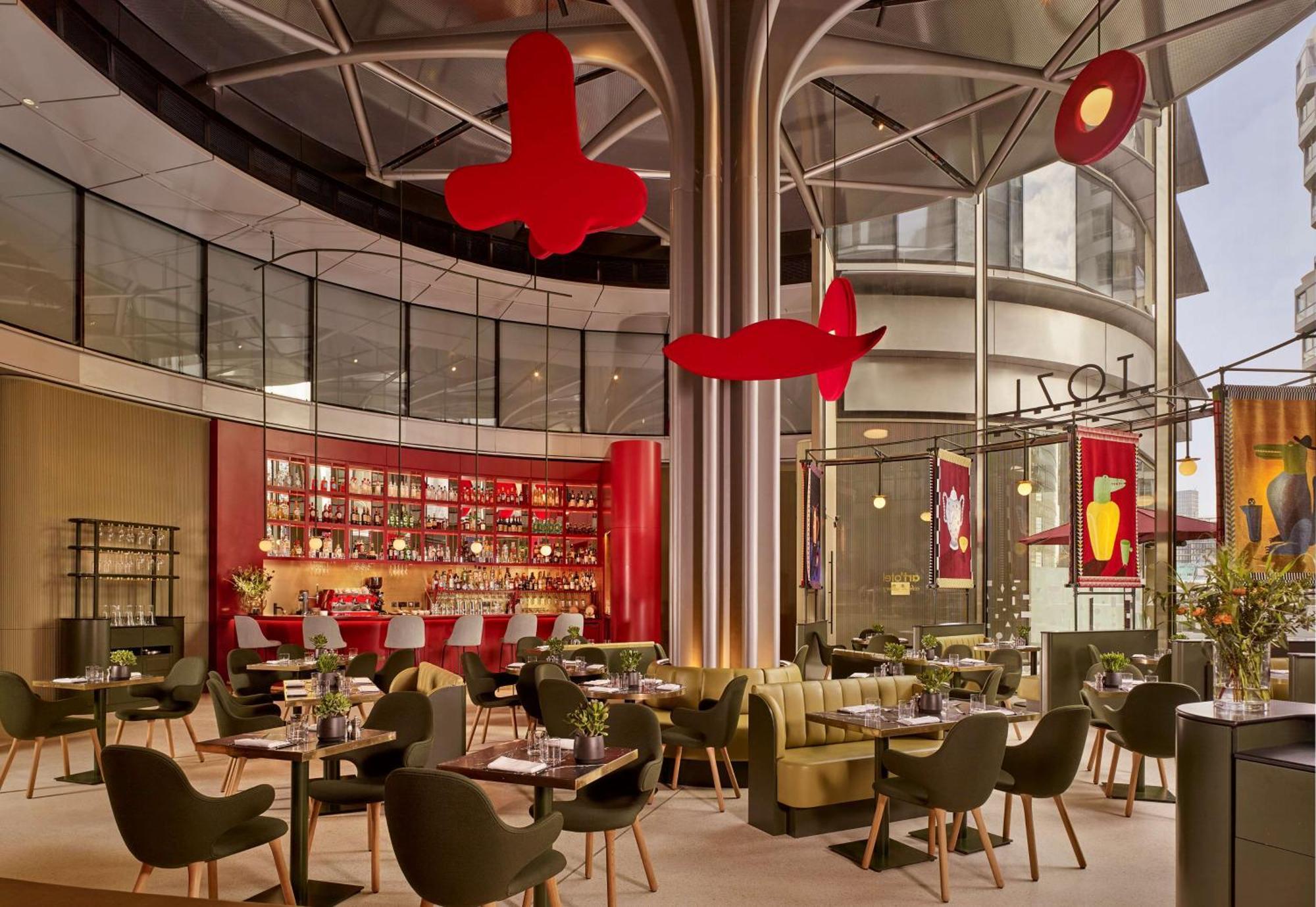 Art'Otel London Battersea Power Station, Powered By Radisson Hotels Exterior foto The interior of the restaurant