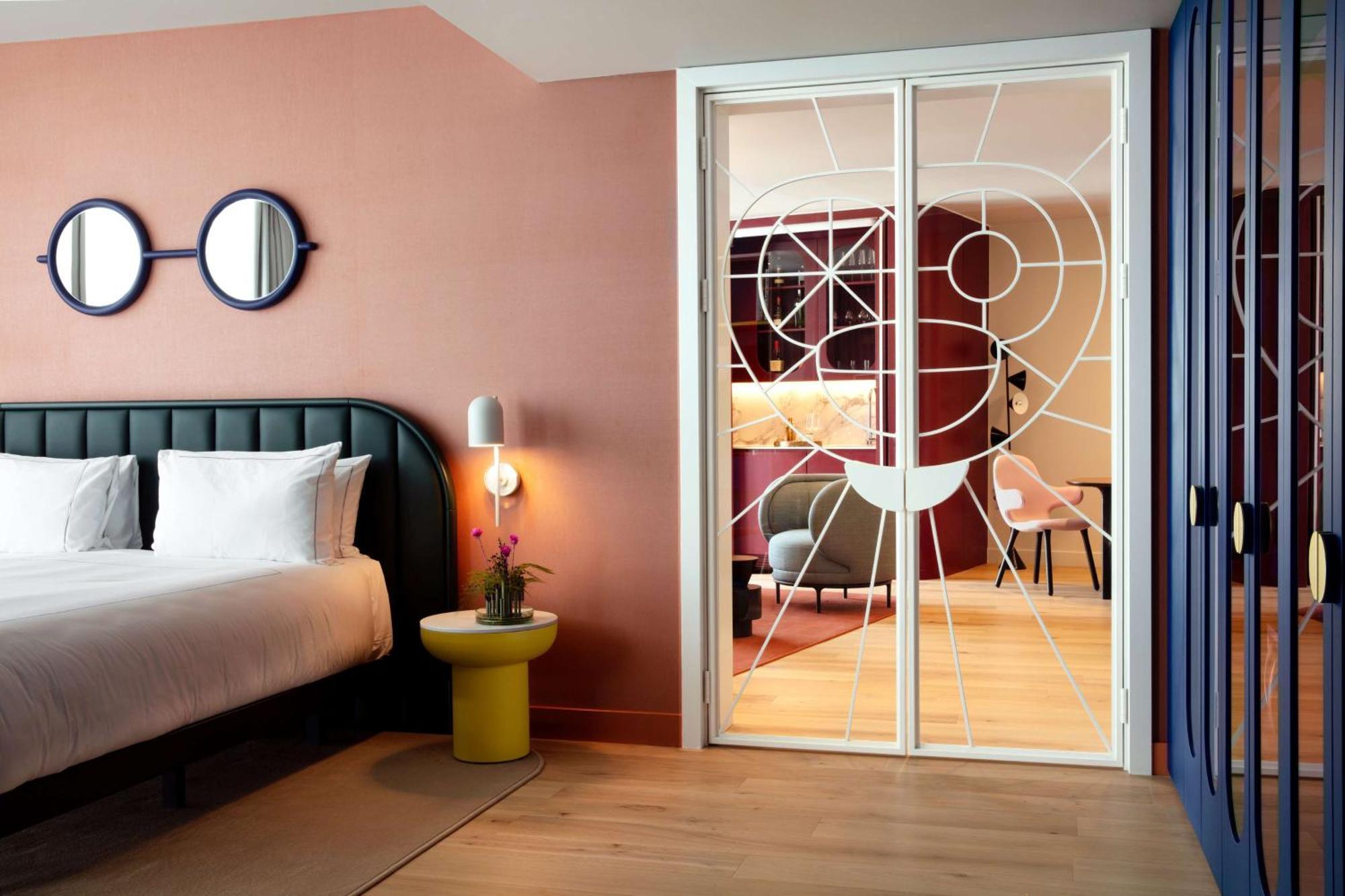 Art'Otel London Battersea Power Station, Powered By Radisson Hotels Exterior foto A room at the hotel